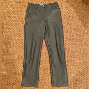 Wilfred faux leather pants